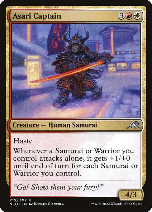 Asari Captain — Kamigawa: Neon Dynasty