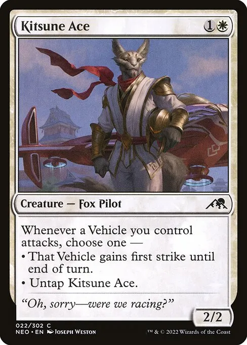 Kitsune Ace — Kamigawa: Neon Dynasty