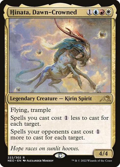 Hinata, Dawn-Crowned — Kamigawa: Neon Dynasty