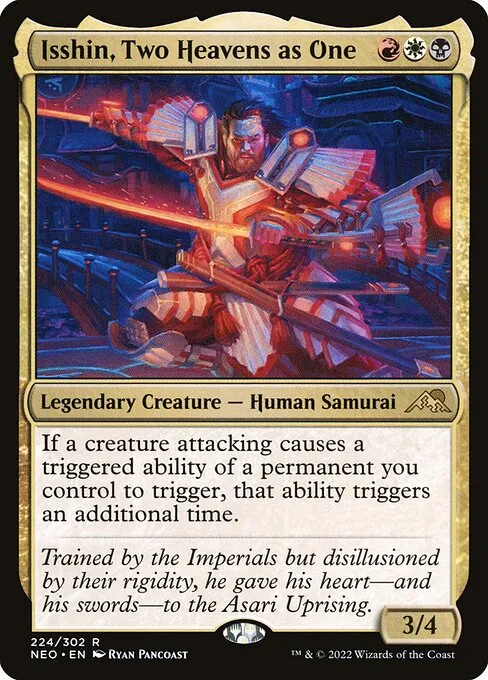 Isshin, Two Heavens as One — Kamigawa: Neon Dynasty