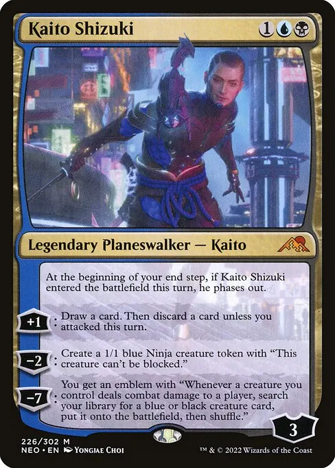 Kaito Shizuki — Kamigawa: Neon Dynasty
