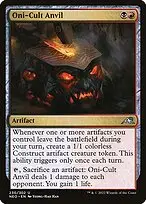 Oni-Cult Anvil — Kamigawa: Neon Dynasty