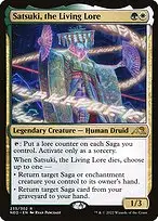 Satsuki, the Living Lore — Kamigawa: Neon Dynasty