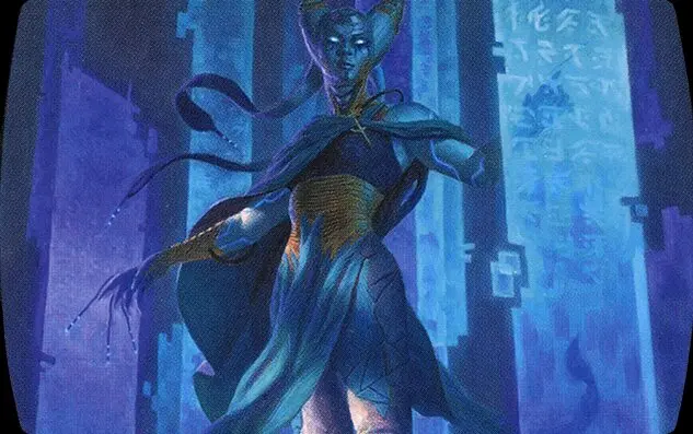 Art detail — Tamiyo, Compleated Sage