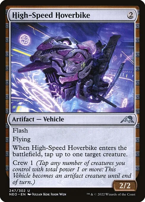 High-Speed Hoverbike — Kamigawa: Neon Dynasty