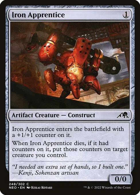 Iron Apprentice — Kamigawa: Neon Dynasty
