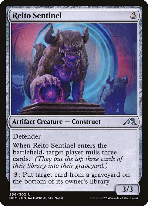 Reito Sentinel — Kamigawa: Neon Dynasty