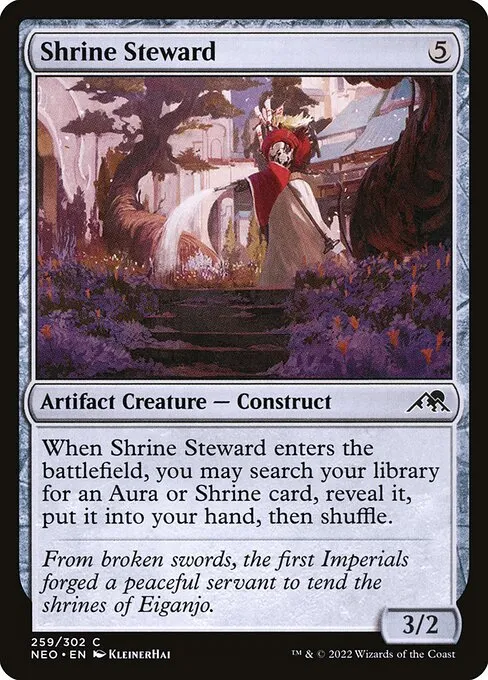Shrine Steward — Kamigawa: Neon Dynasty