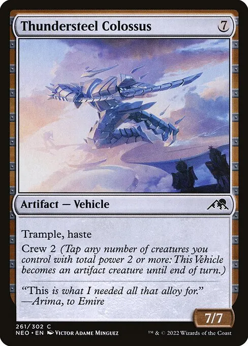 Thundersteel Colossus — Kamigawa: Neon Dynasty