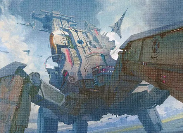 Art detail — Walking Skyscraper