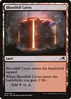 Bloodfell Caves — Kamigawa: Neon Dynasty