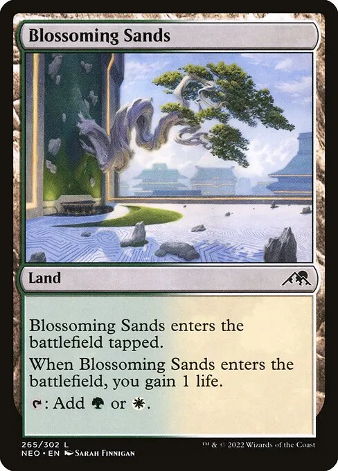 Blossoming Sands — Kamigawa: Neon Dynasty