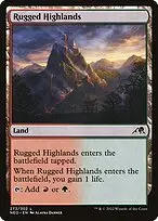 Rugged Highlands — Kamigawa: Neon Dynasty
