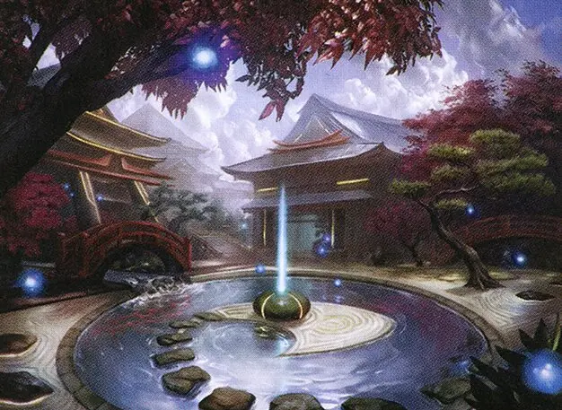 Art detail — Secluded Courtyard