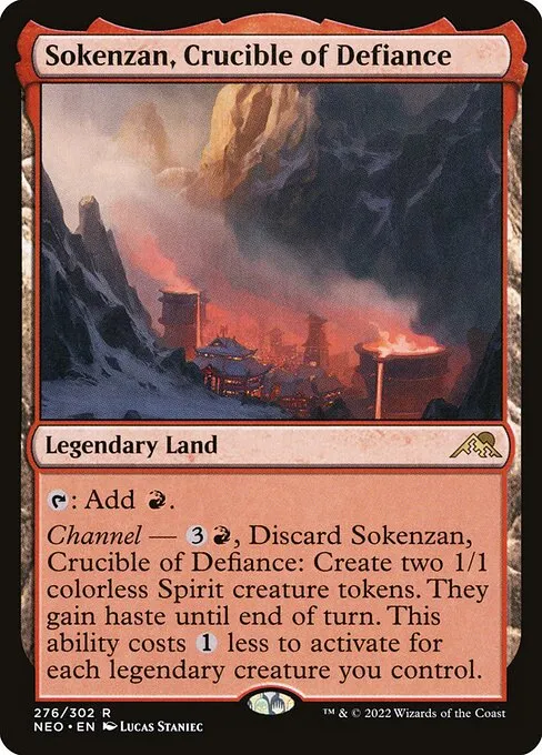 Sokenzan, Crucible of Defiance — Kamigawa: Neon Dynasty