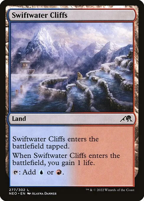 Swiftwater Cliffs — Kamigawa: Neon Dynasty