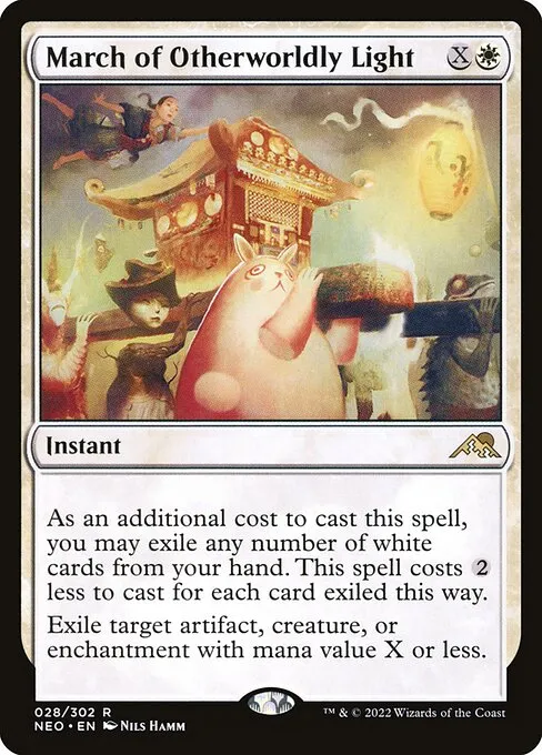 March of Otherworldly Light — Kamigawa: Neon Dynasty