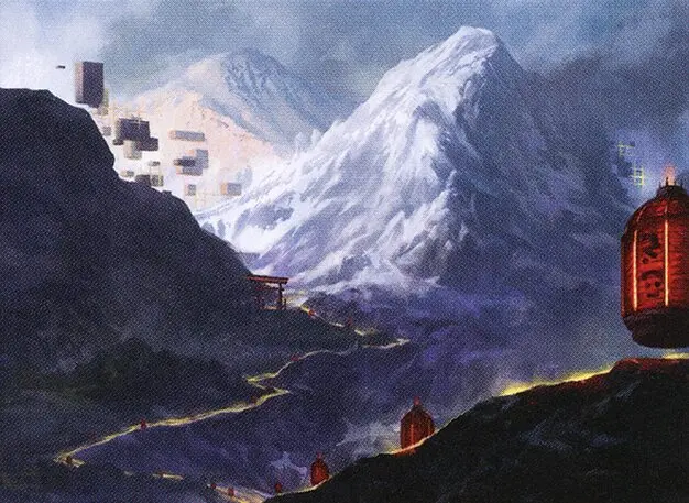 Art detail — Wind-Scarred Crag