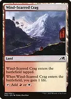 Wind-Scarred Crag — Kamigawa: Neon Dynasty