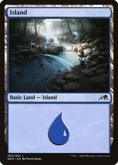 Island — Kamigawa: Neon Dynasty