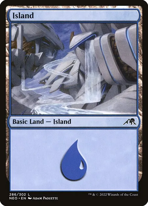 Island — Kamigawa: Neon Dynasty