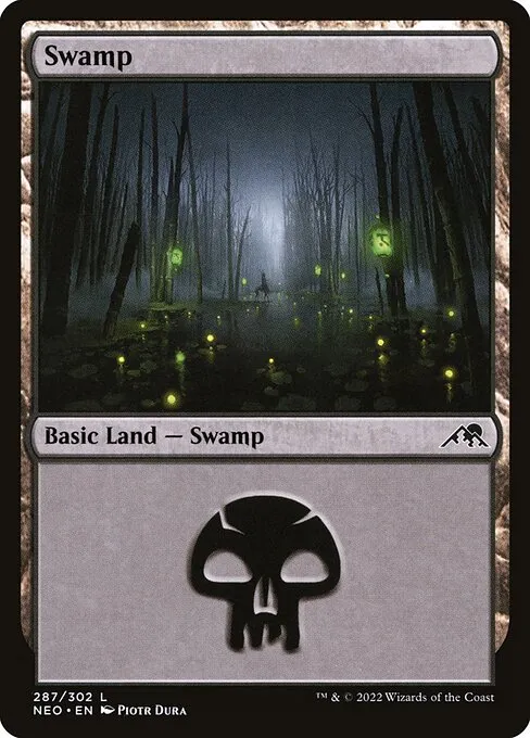 Swamp — Kamigawa: Neon Dynasty