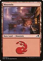 Mountain — Kamigawa: Neon Dynasty