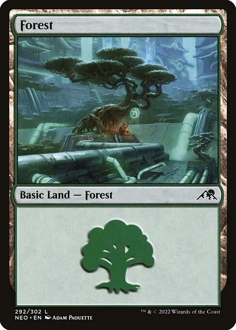 Forest — Kamigawa: Neon Dynasty