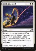 Banishing Slash — Kamigawa: Neon Dynasty