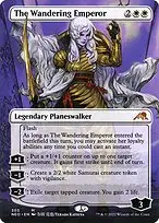 The Wandering Emperor — Kamigawa: Neon Dynasty