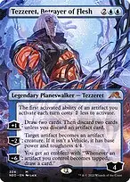 Tezzeret, Betrayer of Flesh — Kamigawa: Neon Dynasty