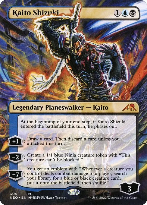 Kaito Shizuki — Kamigawa: Neon Dynasty