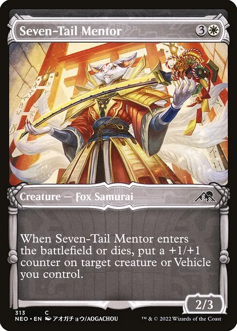 Seven-Tail Mentor — Kamigawa: Neon Dynasty