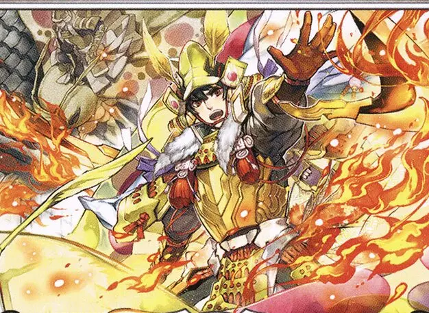 Art detail — Sky-Blessed Samurai