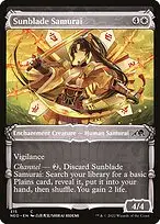 Sunblade Samurai — Kamigawa: Neon Dynasty