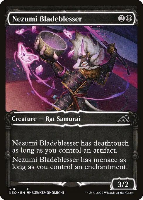 Nezumi Bladeblesser — Kamigawa: Neon Dynasty