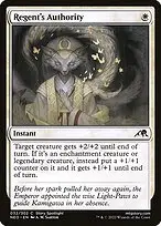 Regent's Authority — Kamigawa: Neon Dynasty