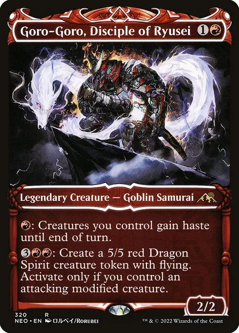 Goro-Goro, Disciple of Ryusei — Kamigawa: Neon Dynasty