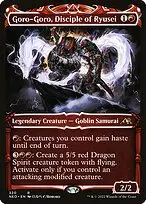 Goro-Goro, Disciple of Ryusei — Kamigawa: Neon Dynasty