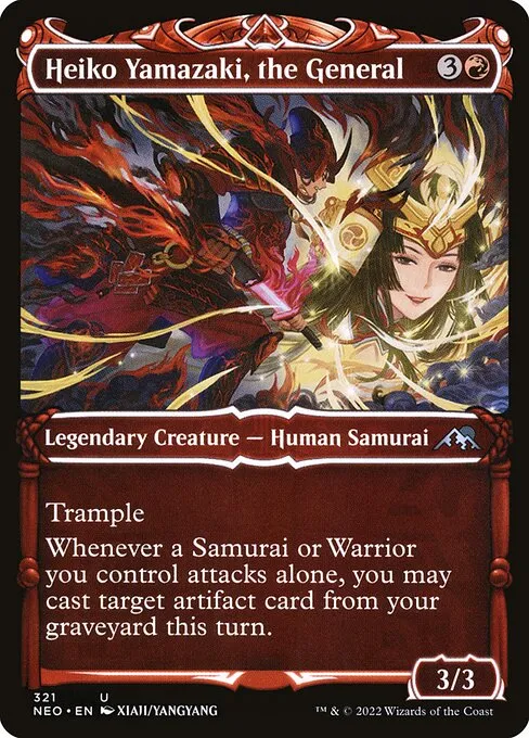 Heiko Yamazaki, the General — Kamigawa: Neon Dynasty