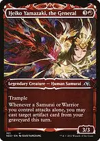 Heiko Yamazaki, the General — Kamigawa: Neon Dynasty