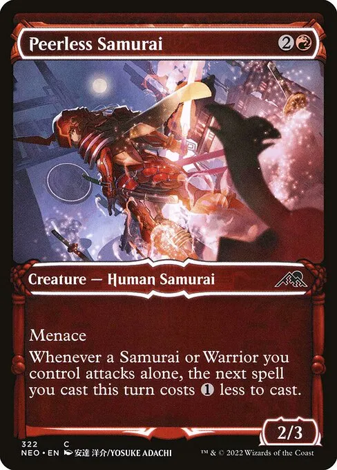 Peerless Samurai — Kamigawa: Neon Dynasty