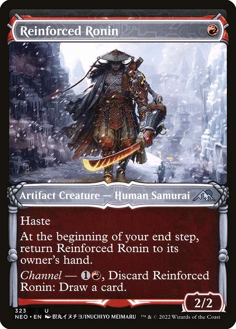 Reinforced Ronin — Kamigawa: Neon Dynasty