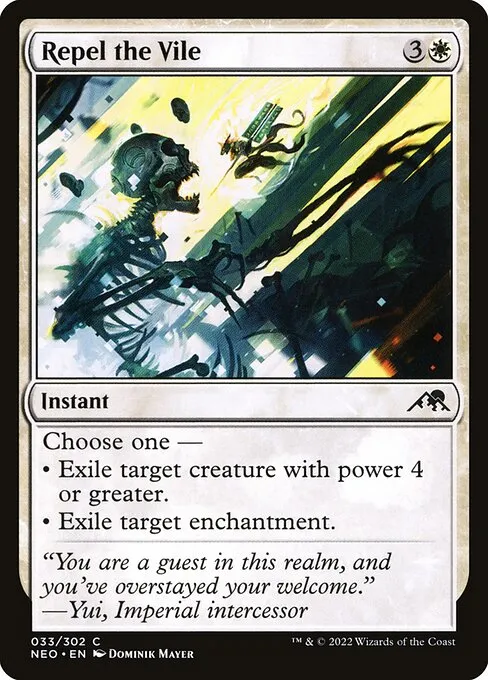 Repel the Vile — Kamigawa: Neon Dynasty