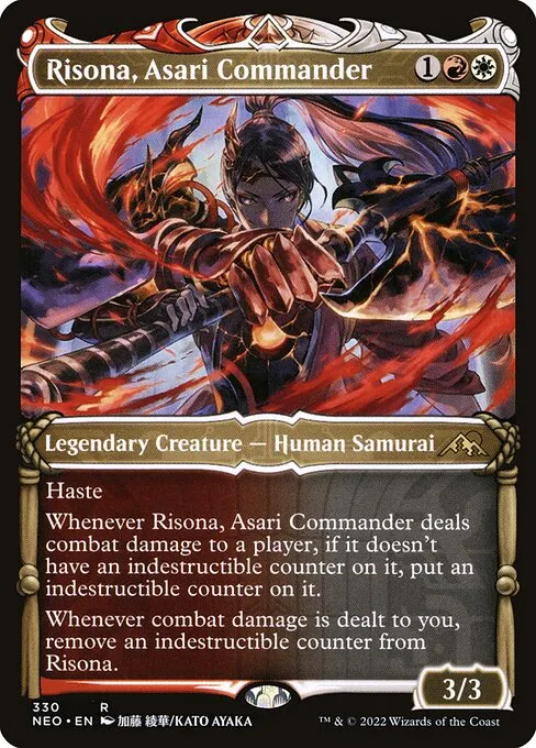 Risona, Asari Commander — Kamigawa: Neon Dynasty