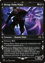 Biting-Palm Ninja — Kamigawa: Neon Dynasty