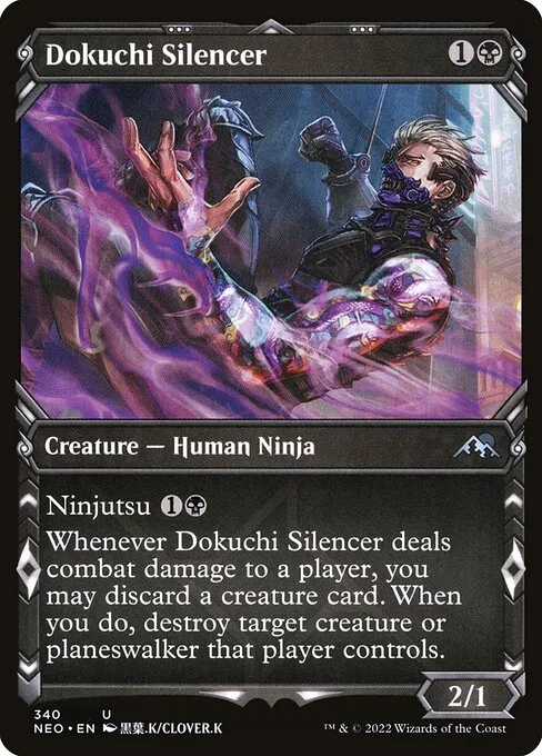 Dokuchi Silencer — Kamigawa: Neon Dynasty