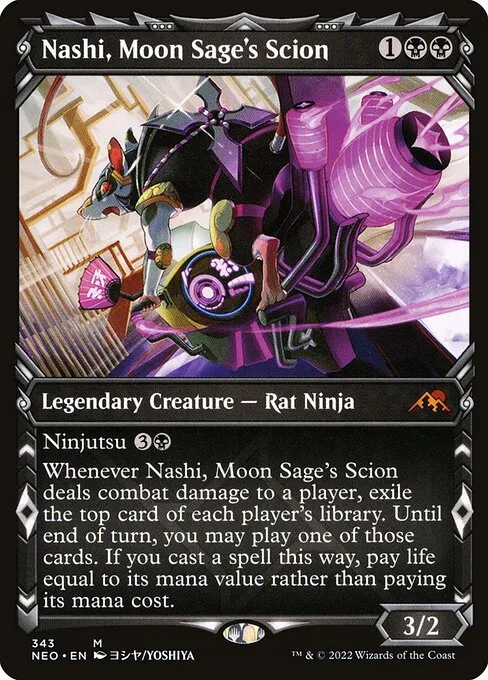 Nashi, Moon Sage's Scion — Kamigawa: Neon Dynasty
