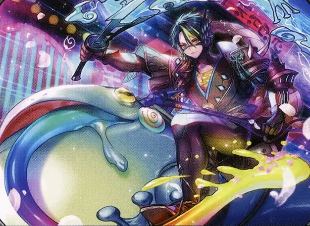 Art detail — Tatsunari, Toad Rider