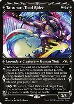 Tatsunari, Toad Rider — Kamigawa: Neon Dynasty